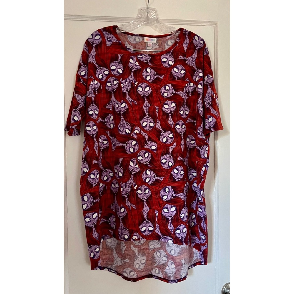 LULAROE IRMA TOP‎ NIGHTMARE BEFORE CHRISTMAS SALLY TOP SIZE SMALL